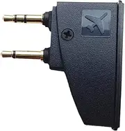 Airline Aeroplane Flight Headphone Airline Adapter Aviation Plugs to 3.5mm Jack for Boes QuietComfort 35 QuietComfort 20 QuietComfort 25 QC3 QC20 QC25 AE2 AE2I OE2 Headphones