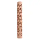 Dough Roller Non-stick Sturdy Construction Christmas Themed Pattern Engraved