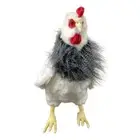 Quality Hansa Standing French Hen Soft Stuffed Toy 38cm Ages 3 Years and Up