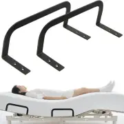 Adjustable Mattress Retainer Bar Bracket for Platform and RV Beds, Black
