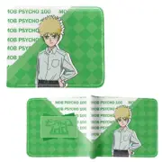 New Teruki Hanazawa Style A MOB PSYCHO 100 BiFold Wallet Credit Card Billfold