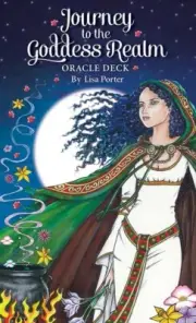 JOURNEY TO THE GODDESS REALM ORACLE Deck Card & Book Set tarot fortune cards