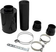 Muzhen Store Racing Car Universal 76mm 3inch Carbon Fiber Cold Air Intake Kit With High Flow Air Filter 76mm To 63mm