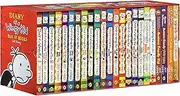 A Library of a Wimpy Kid 1-23 Boxed Set for Kids, The Ultimate Collection Series,1-23 Paperback Edition for Children