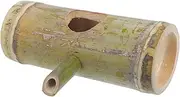 Bamboo Water Accessories Submersible Solar Power Water Pump Aquarium Gravel Trough Pond Solar Water Pump Fountains Garden Water Feature Fall Watering Outdoor Budgie Nest Pet Green
