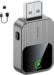 Wireless CarPlay Adapter - Convert Wired to Wireless CarPlay, Plug & Play Auto Connect for iPhone, Compact Mini Size with Reset Button for Cars from 2016 & for Apple iPhone iOS 12+