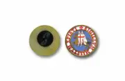 pins pin's flag badge metal lapel hat button horus egyptian eye auge biker