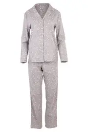 Phoebe Brushed Cotton Star Pj Set--GIL-PHOEBE