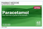 Pharmacy Action Paracetamol Tablet X 48