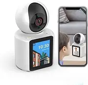 PAIFIEVD Two-Way Video Camera with 2.8 inch 1080P Screen,Video Calling Camera Indoor Home Security Camera with Night Vision,Motion Detection for Baby/Dog/Nanny/Pet Camera