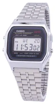 Casio Vintage Youth A159WA-N1DF Steel Stainless Steel Mens Watch