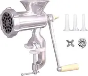 Meat Grinder and Enema in One Sausage Linker Machine, Aluminum Sausage Filling Machine, Easy to Grind Meat Stuffer, Multi-Purpose, Screw Propeller Shafts(X-Large)