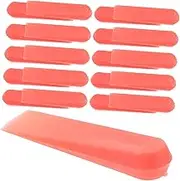 Angoily 100pcs Tile Inserts Tile Spacer Clip Self Levelling Floor Compound Panel Leveling Shims Grout Paving Cement Board Leveler Tiling Tools Flooring Rug Tape Universal Door Plastic Red