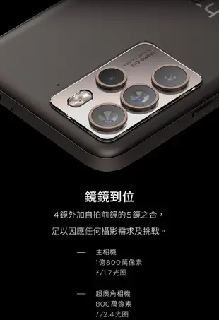 HTC U23 pro (8G/256G) 6.7吋 1億畫素 智慧型手機-贈好禮 (6.5折)