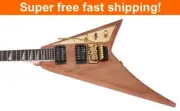 Jackson JS Series Rhoads MAH JS32 Electric Guitar, Amaranth Fingerboard, Natural
