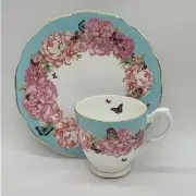 Royal Albert Miranda Kerr Friendship “DEVOTION” Footed Mug and Plate Set. New