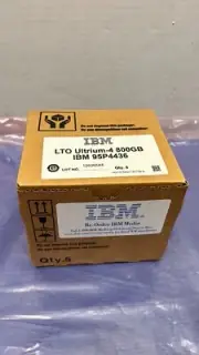 IBM LTO ULTRIUM-4 800GB DATA CARTRIDGE (1 PACK OF 5 TAPES)