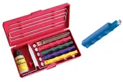 Lansky Professional Sharpening System - 5 Stone + Lansky Super Sapphire Hone Bundle
