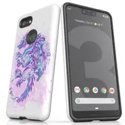 For Google Pixel 3 XL Case Tough Protective Cover Dragon