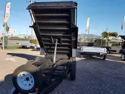 10x5 Heavy Duty Hydraulic Tipper Trailer High Sides Full Checkerplate Townsville
