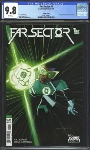 Far Sector #1 CGC 9.8 NM/MT 1st APP Sojourner Jo Mullein, Variant Cover DC 2020