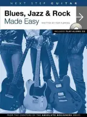 Next Step Guitar Blues Jazz & Rock Made Easy - Book and CD NEW 014022793