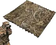 Camouflage Net, 5x10ft Mesh Netting, Lightweight Blind Fabric, Durable Outdoor Cover, Tarp Hunting Concealment, Ideal for Camping, Wildlife Photography, Paintball, 150x300cm