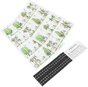 UPKOCH 1pack Piano Keyboard Decal Key Piano Stickers Keyboard Sticker Easy to Read Material