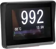 Car OBD Multifunction Meter Digital Temperature Voltage Speed HUD Display for Car Owners Black
