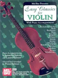 在飛比找三民網路書店優惠-Easy Classics for Violin, With