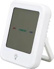 NDNCZDHC Digital Thermometer Hygrometer, Indoor Thermometer, Indoor Temperature Monitor, Indoor Thermometer Humidity Meter for Room (White)