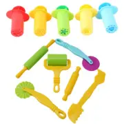 5/6 Dough Tools Extrusion Play Set Modelling Clay Extrusion Mold Kids Toy U52