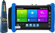Rsrteng CCTV Tester,IPC-7600CADHS Plus 8K 32MP IP Camera Tester with Cable Tracer 4K 8MP AHD CVI TVI SDI CVBS Coaxial Camera Tester 7” Touch Screen Monitor Support HDMI VGA TDR WiFi Audio POE RS485