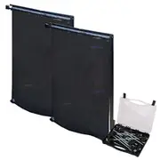 Aussie Traveller Black Pop-Top Caravan Sunblocker