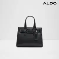 在飛比找momo購物網優惠-【ALDO】MEHEI-方形扣飾搭配手提包-女包(黑色)