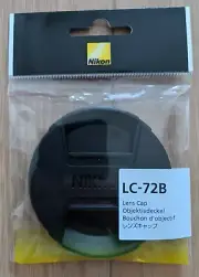 NIKON LC-72B [Spring type lens cap compatible with NIKKOR Z 24-70mm f/4 S]