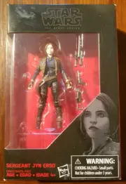 Star Wars Sergeant Jyn Erso The Black Series Action Figure Rouge One Fallen