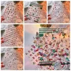 Xmas Nail Charms Christmas Nail Decals Christmas Nail Decorations Lady