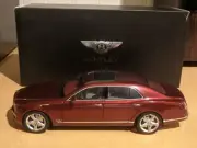 Kyosho BENTLEY Mulsanne Speed 1/18 Rubinho Red Die Cast Model Car 08910R NEW