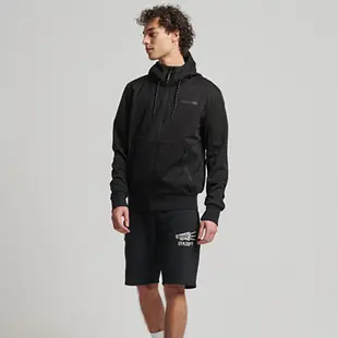 SUPERDRY 男裝 長袖 休閒外套 Tech Soft Shell Track 黑