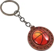 SUPVOX Basketball Keyring Pendant Creative Sports Ball Keychain Lightweight Compact Design for Keys Bags Souvenirs present for Sports Fans Collectors