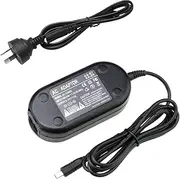 Glorich AA-E9 E8 E7 E6A Replacement AC Power Adapter/Charger for Samsung Camcorders SMX-F34BN SC-D86 SC-D118 SC-D200 SC-MX10 MX20 SC-HMX10 SMX-F30BN VP-D101 VP-DX105i and More