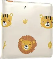 Cartoon Cute Yellow Lion Tigers Photo Albums Photo Books Self Adhesive Pages Scrap Book Photo Albums Picture Albums 4 x 6