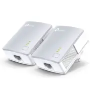 TP-Link TL-PA4010KIT AV600 Powerline Ethernet Adapter Starter Kit 600Mbps HomePl