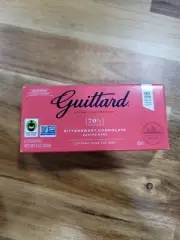 Guittard, 70% Bittersweet Cocoa Baking Bars, Semi Sweet, 6 OZ Baking Chocolate