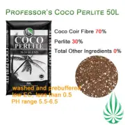 Pickup Professor's Hydroponics Media COCO Perlite 70/30 Blend 50L