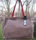 NWT Marc by Marc Jacobs," What's The T" Leather Tote Woodland Multi Color-Block