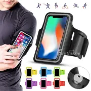 Sports Gym Running Armband for Apple iPhone 16 15 14 Plus 13 12 Pro Max Samsung