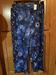 New!Briefly Stated Ladies Sleep Jogger Celestial.Size XL(16-18). Great Gift Idea