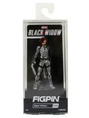 Figpin Black Widow White Chase Enamel Pin #399 Marvel Artist Proof 28/85